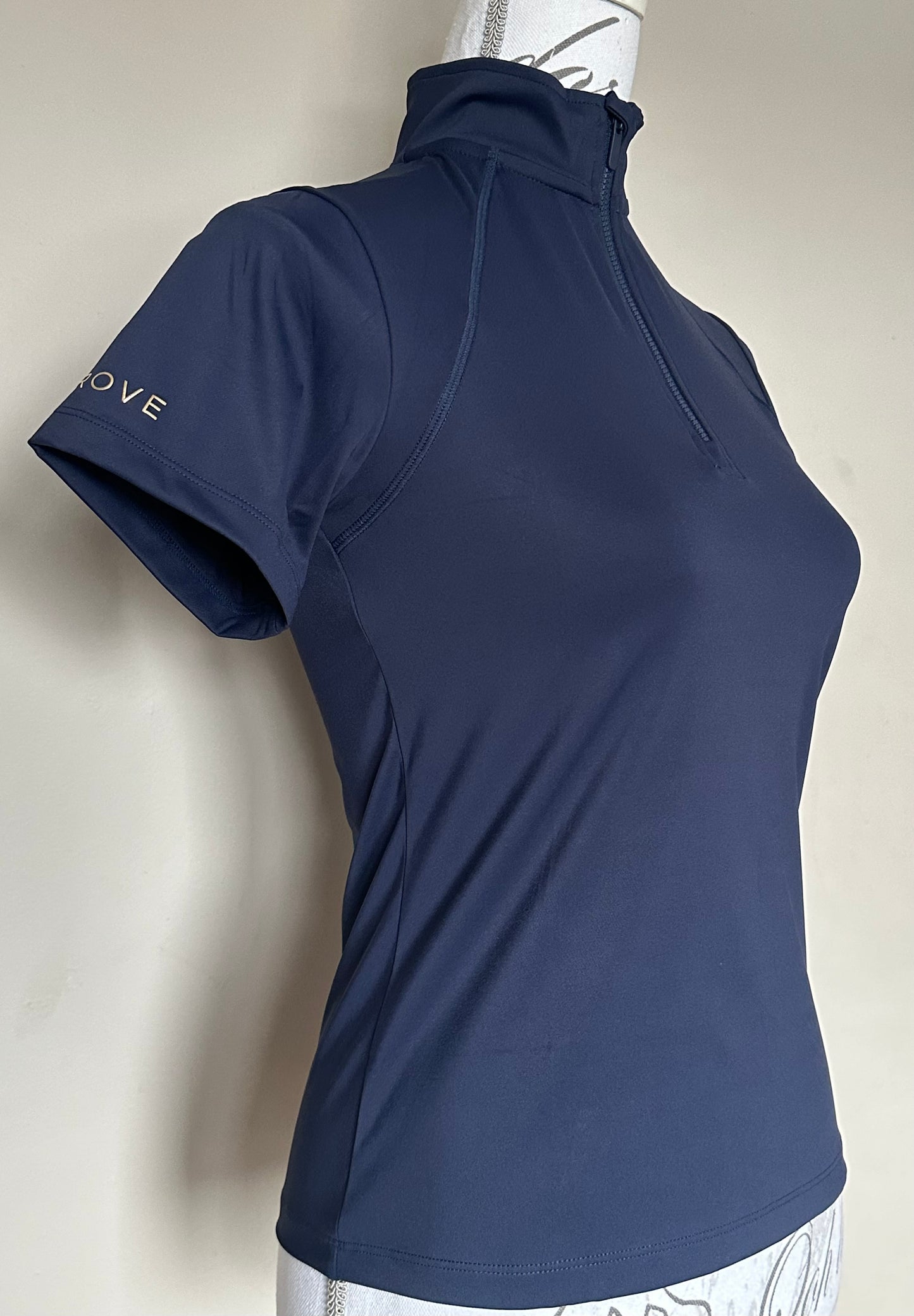 Navy Short Sleeved Base Layer
