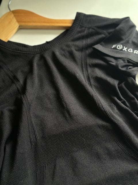 Senara Short Sleeve Black