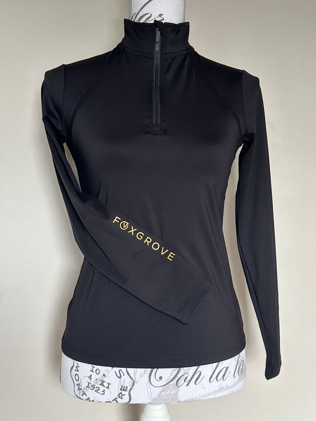 Jet Black Long Sleeved Base Layer