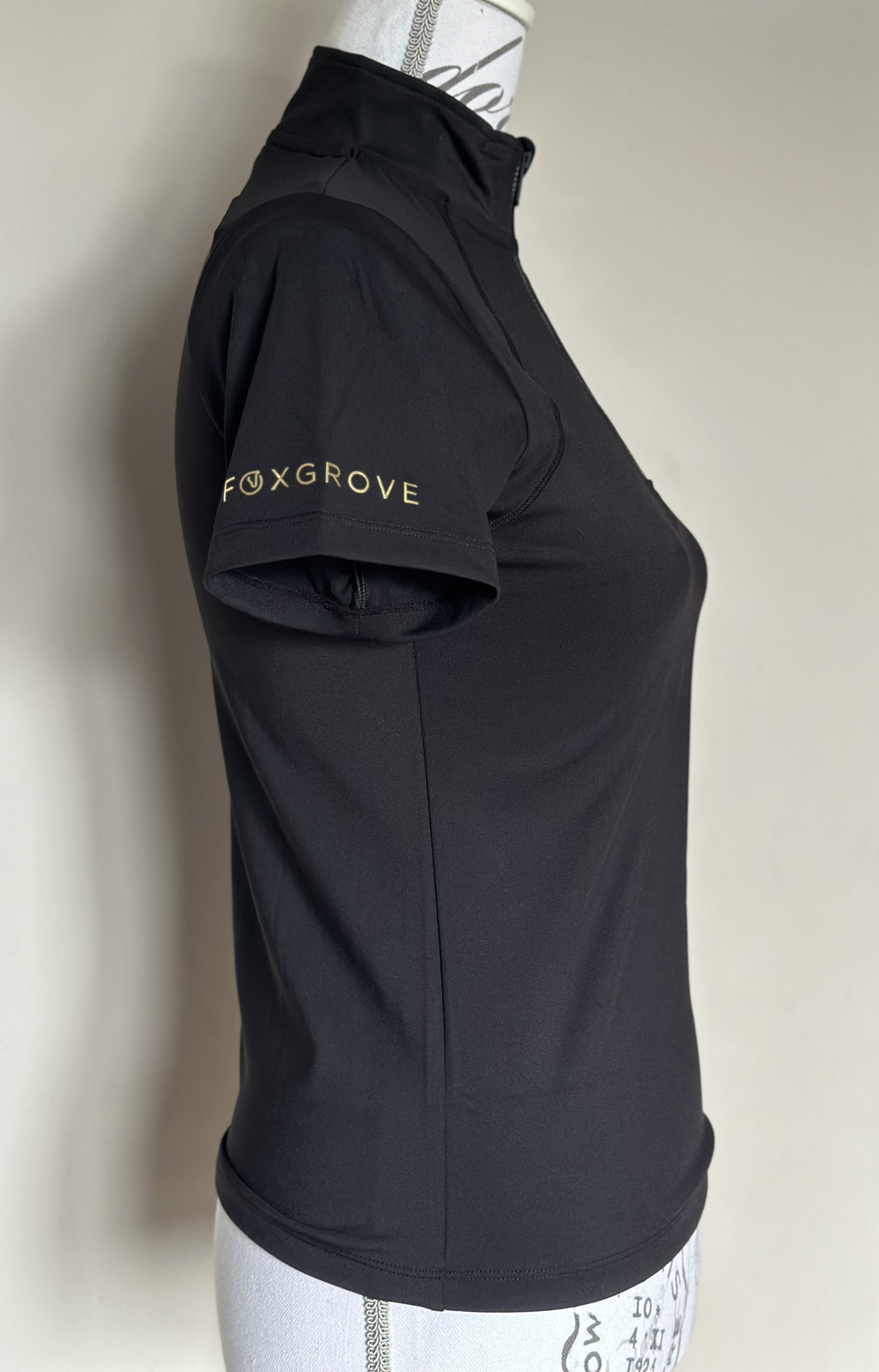 Jet Black Short Sleeved Base Layer