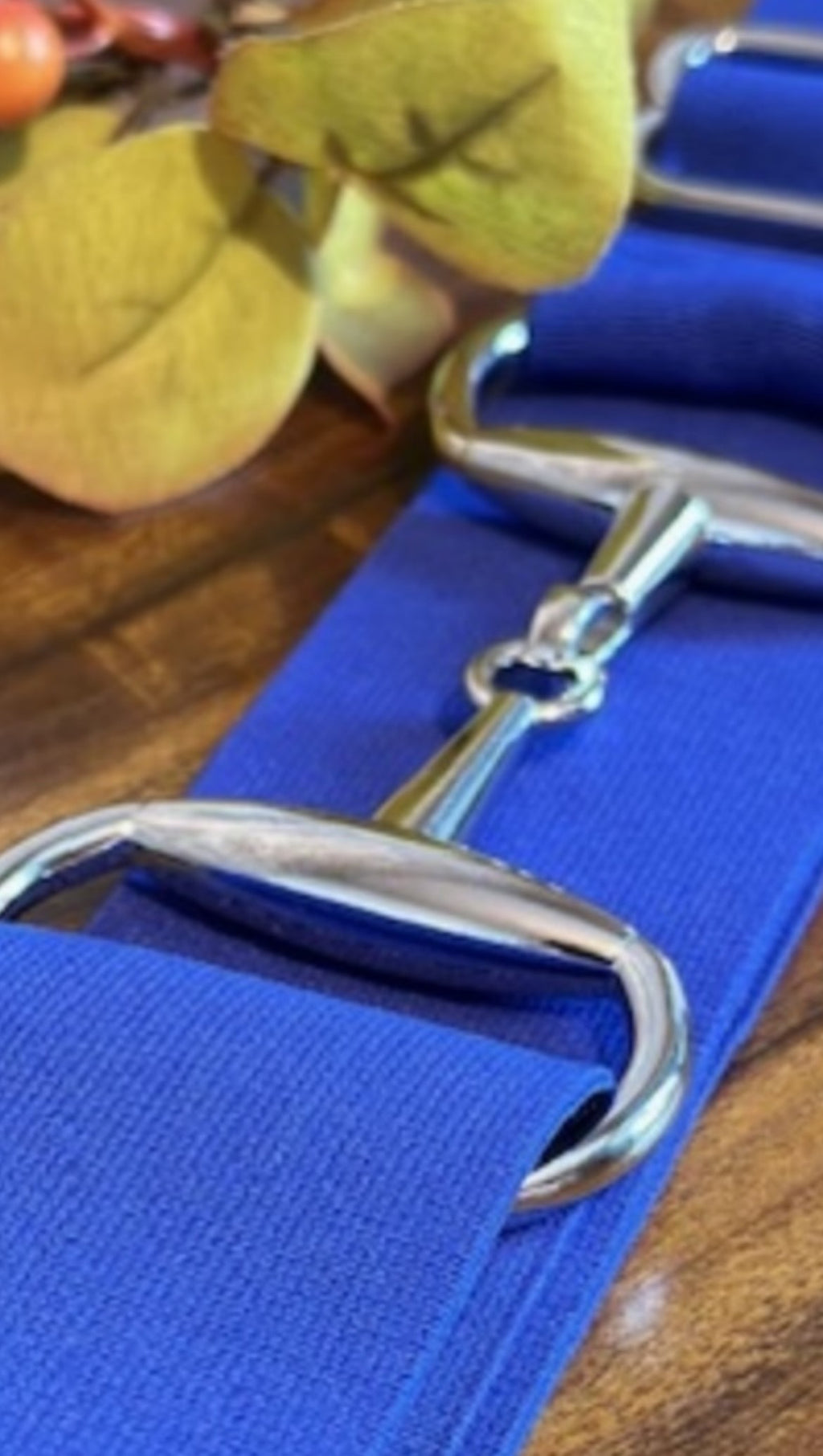 Snaffle Belt ~ Royal Blue