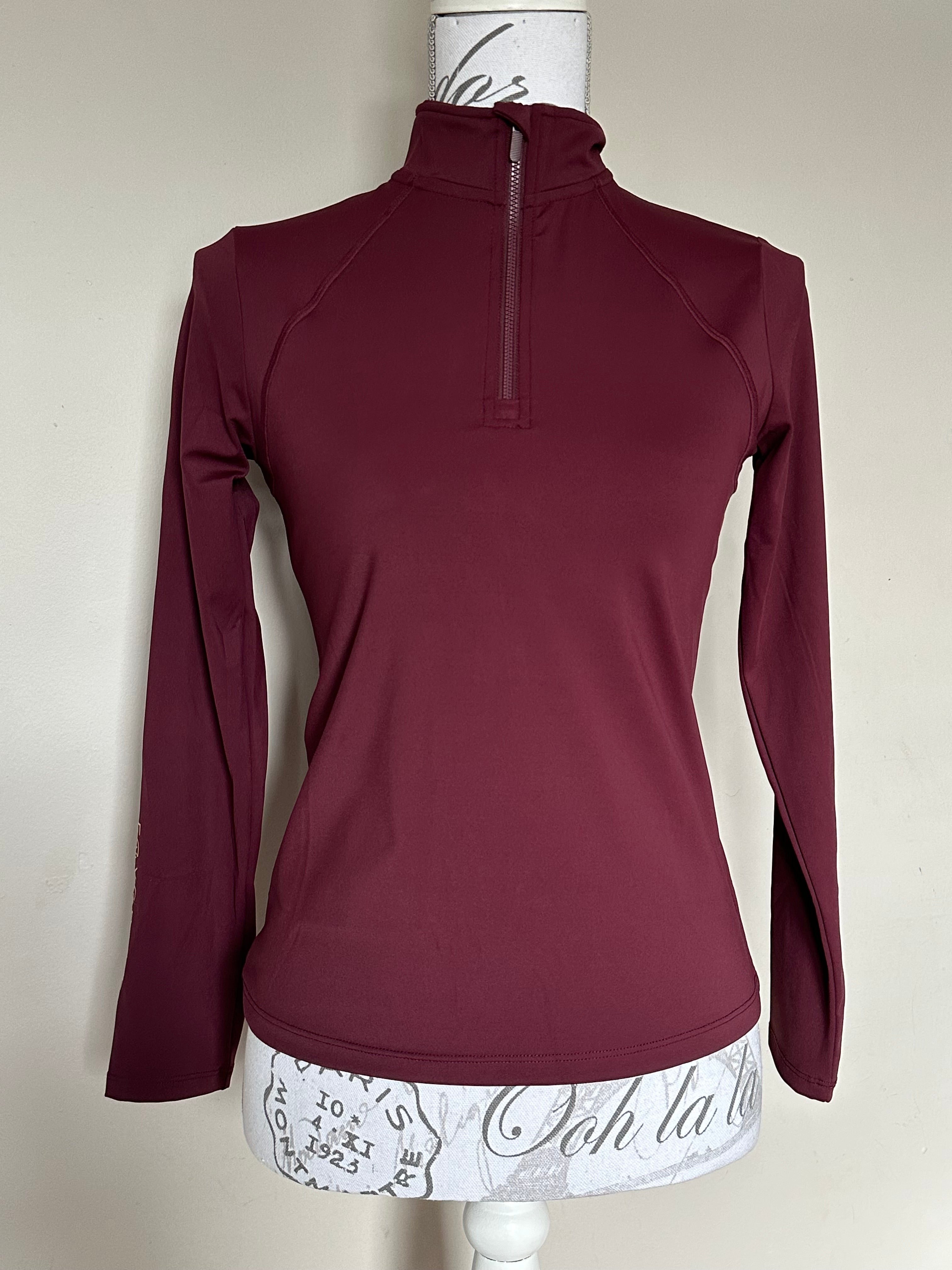 Wine Long Sleeved Base Layer