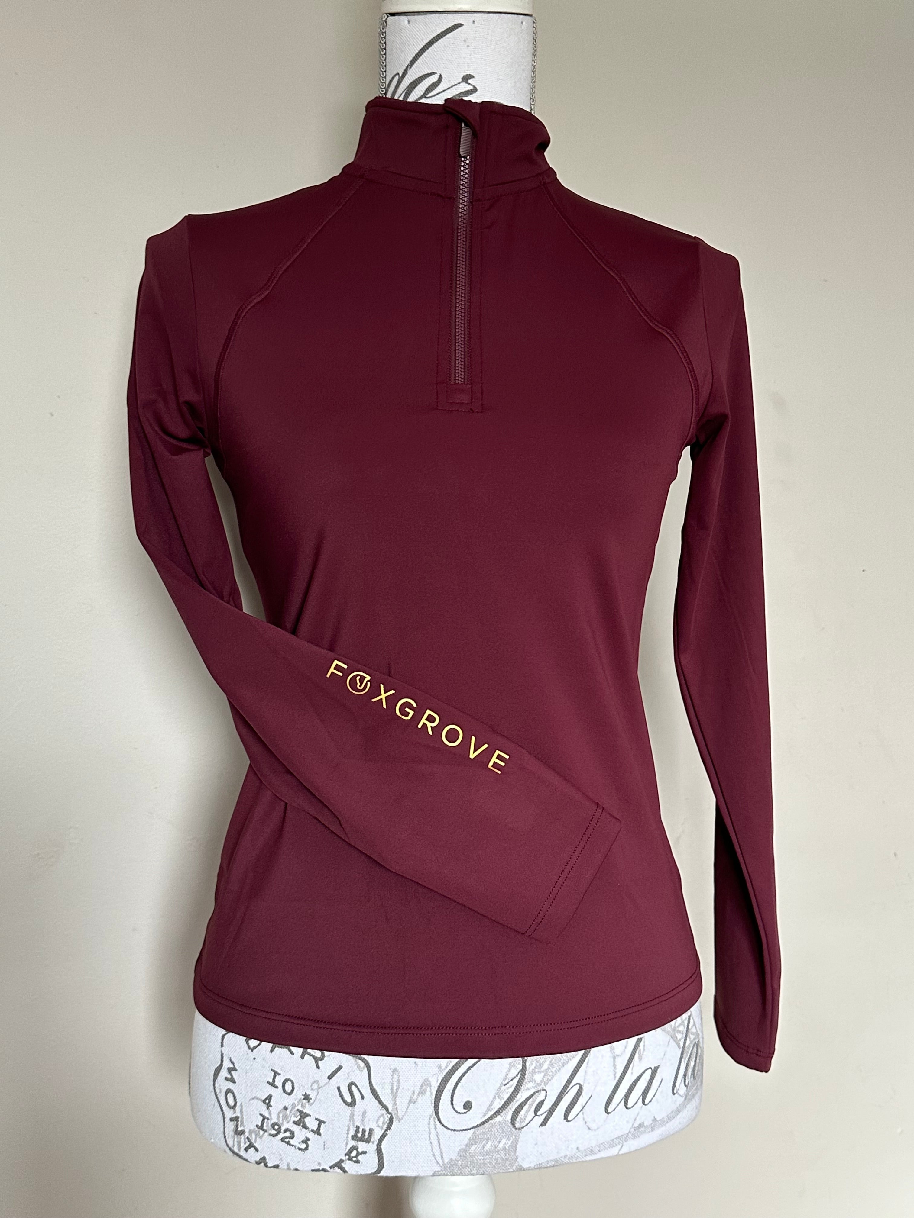 Wine Long Sleeved Base Layer