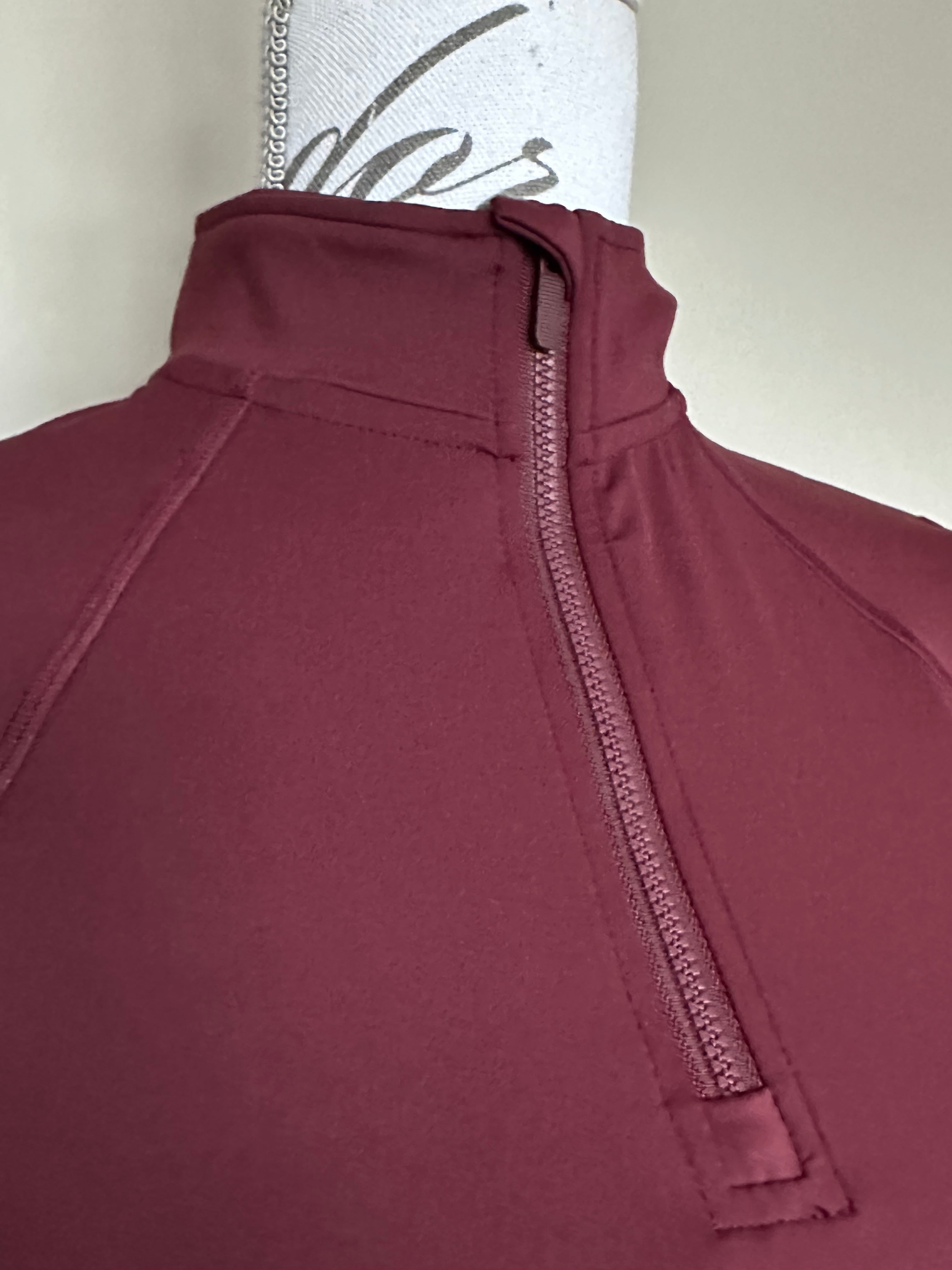 Wine Short Sleeved Base Layer