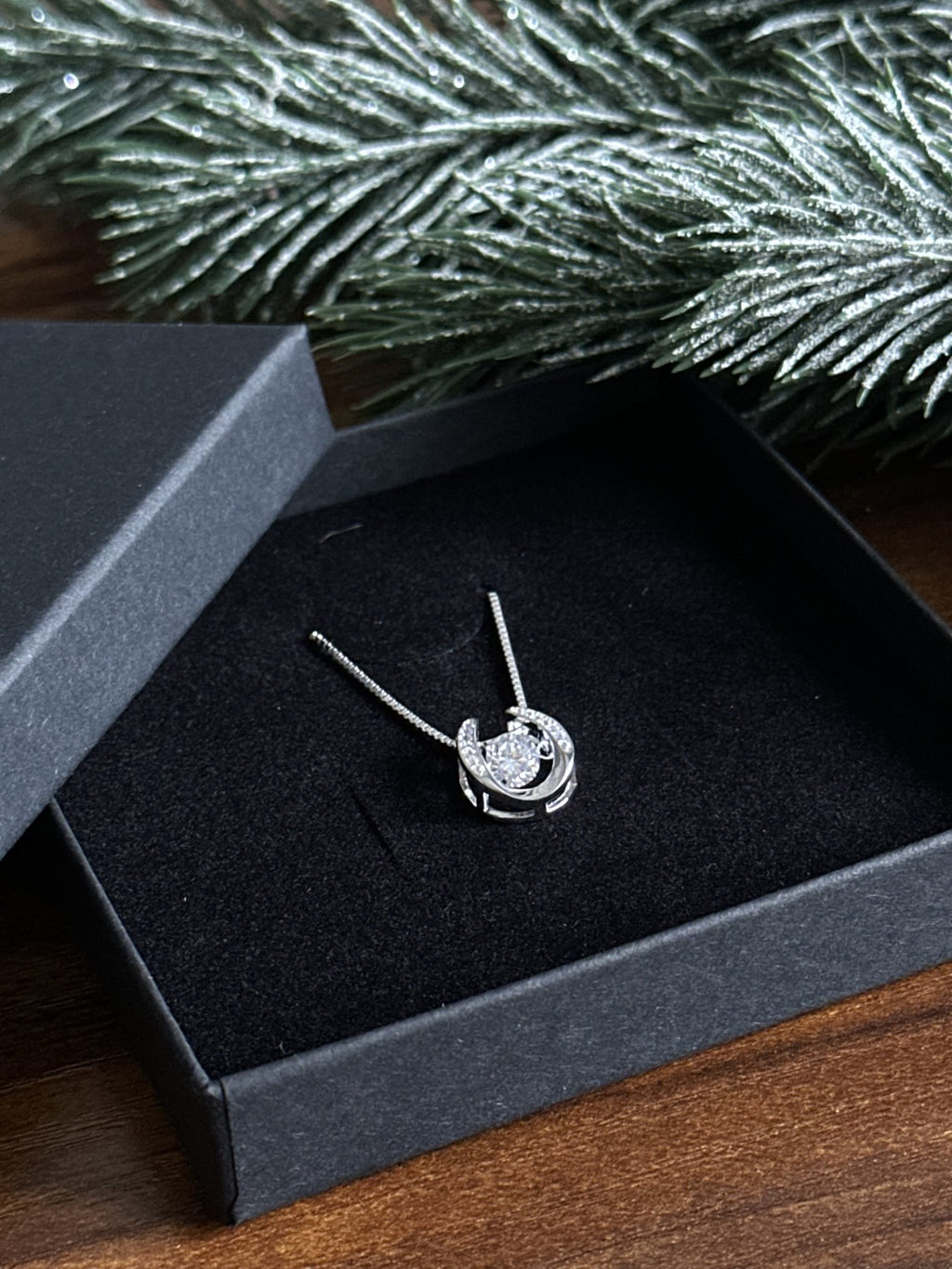 Aurora Horseshoe Necklace