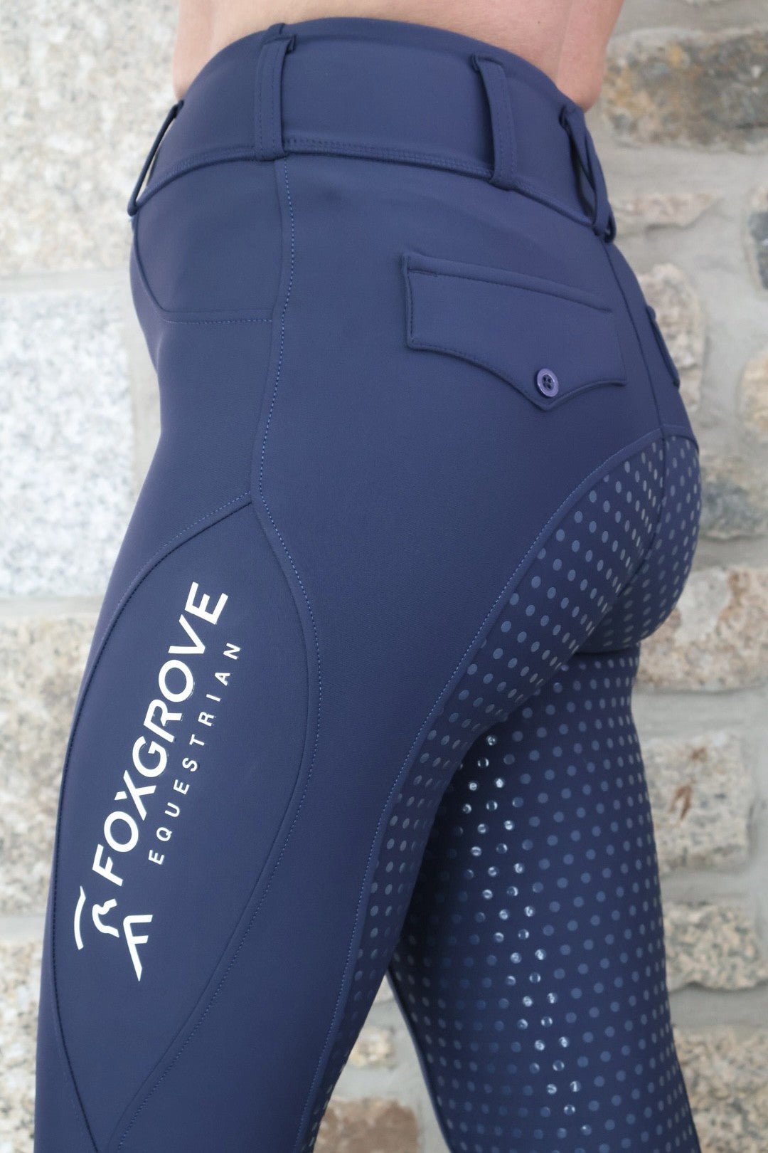 Navy Hybrid Breeches