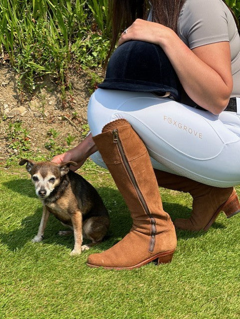 White Hybrid Breeches- Old Logo Clearance