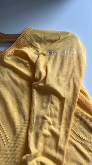 Senara Long Sleeve Lemon - Old Logo Clearance