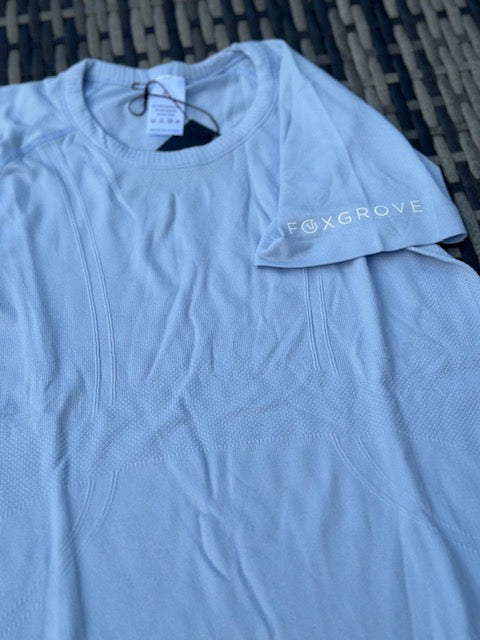 Senara Short Sleeve Sky Blue - Old Logo Clearance