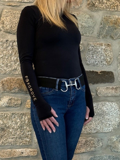Helena Technical Long Sleeve - Black - Old Logo Clearance