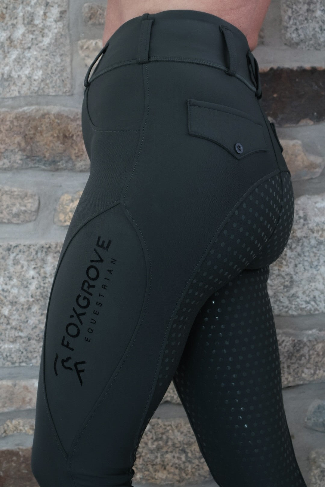 Forest Green Hybrid Breeches